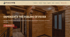 Desktop Screenshot of feuerlumber.com